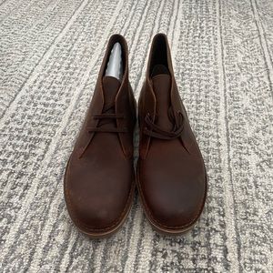 BRAND NEW!! Clarks Bushacre 2 Dark Brown Leather